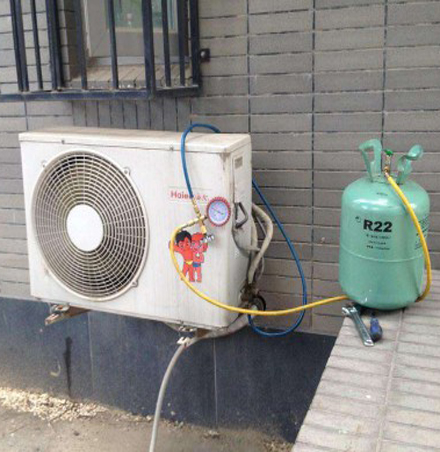 金沙空调加氟